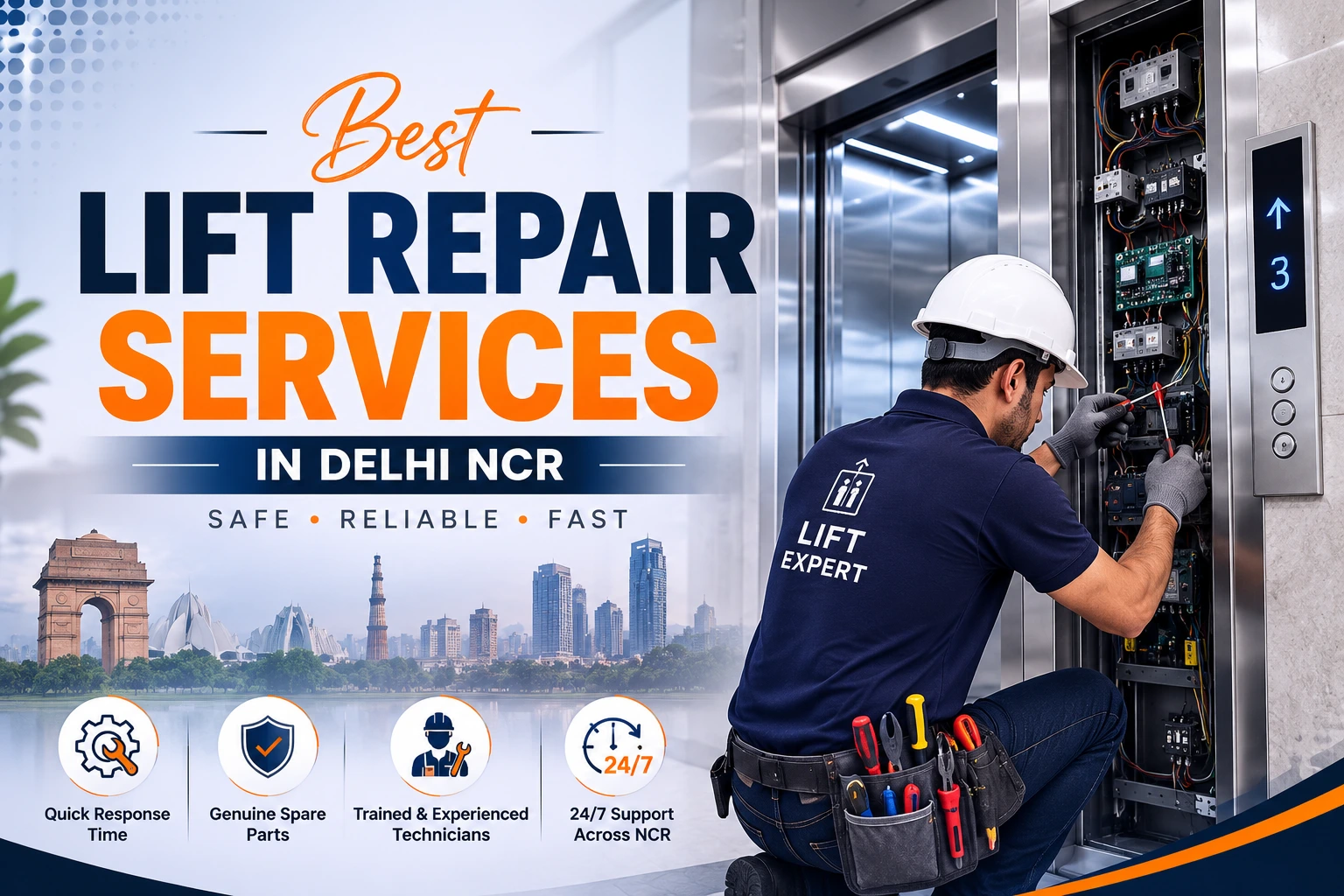 Best Lift Repair Services in Delhi NCR