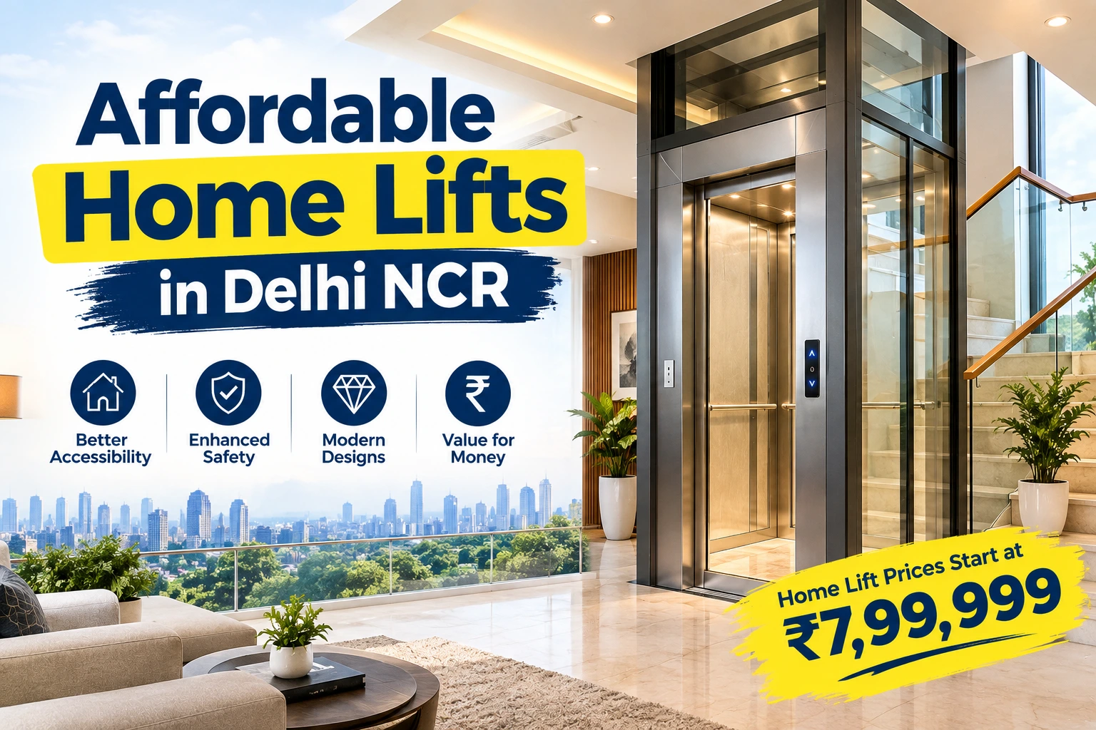 Affordable Home Lifts in Delhi NCR